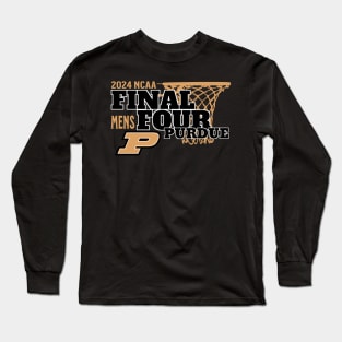 Purdue Boilermakers Final Four 2024 Basketball Vintage Long Sleeve T-Shirt